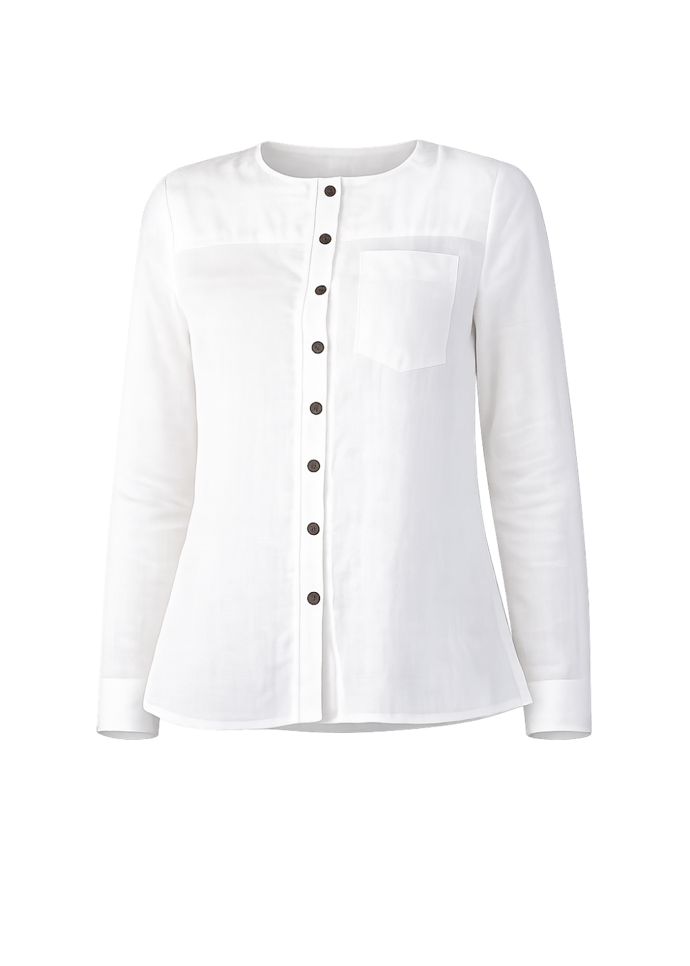 Engage Long Sleeve Linen Top
