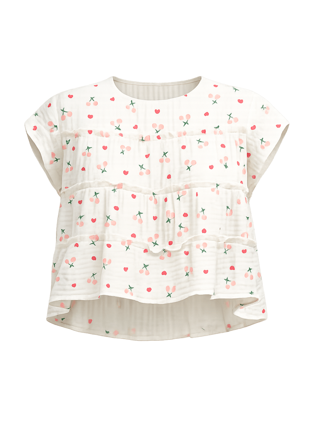 Tendenza State Mara Tiered Babydoll Top