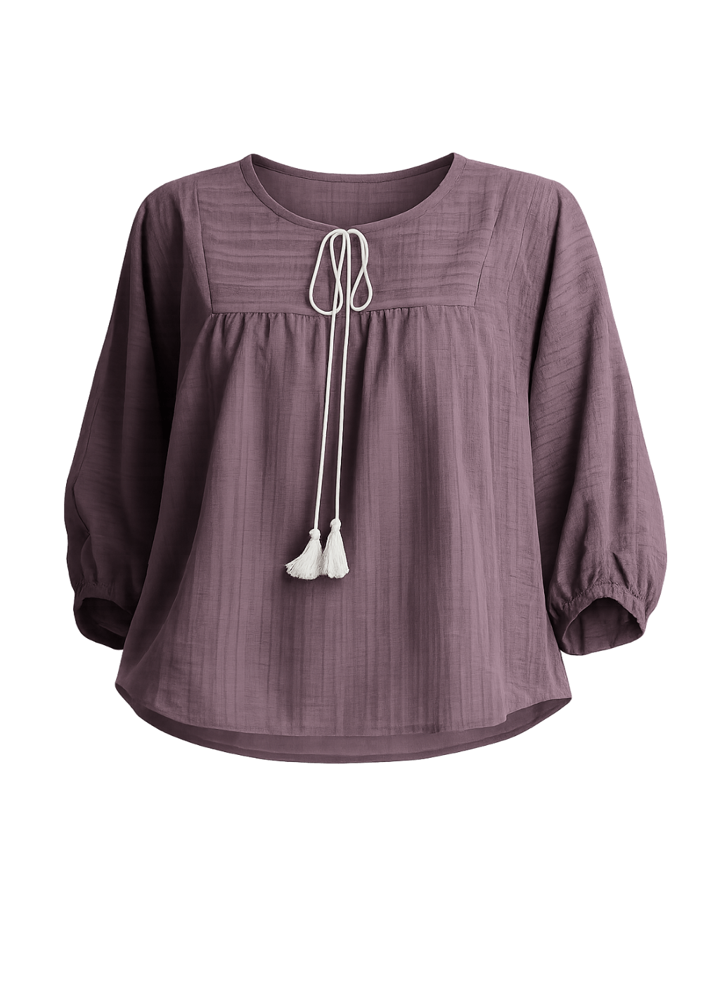 Tendenza Textured Oversized Tussle Top