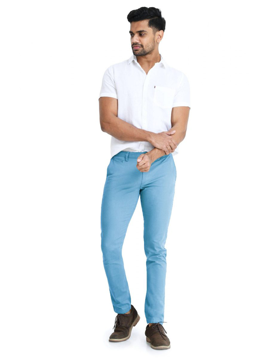 Moose Men’s Chino Pant - Sky Blue