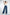TESSA Indigo Front Seam Wide Leg Denim