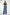 TESSA Light Indigo Tool Detailed Wide Leg Denim