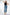 TESSA Side Split Crop Jean - Ice Blue