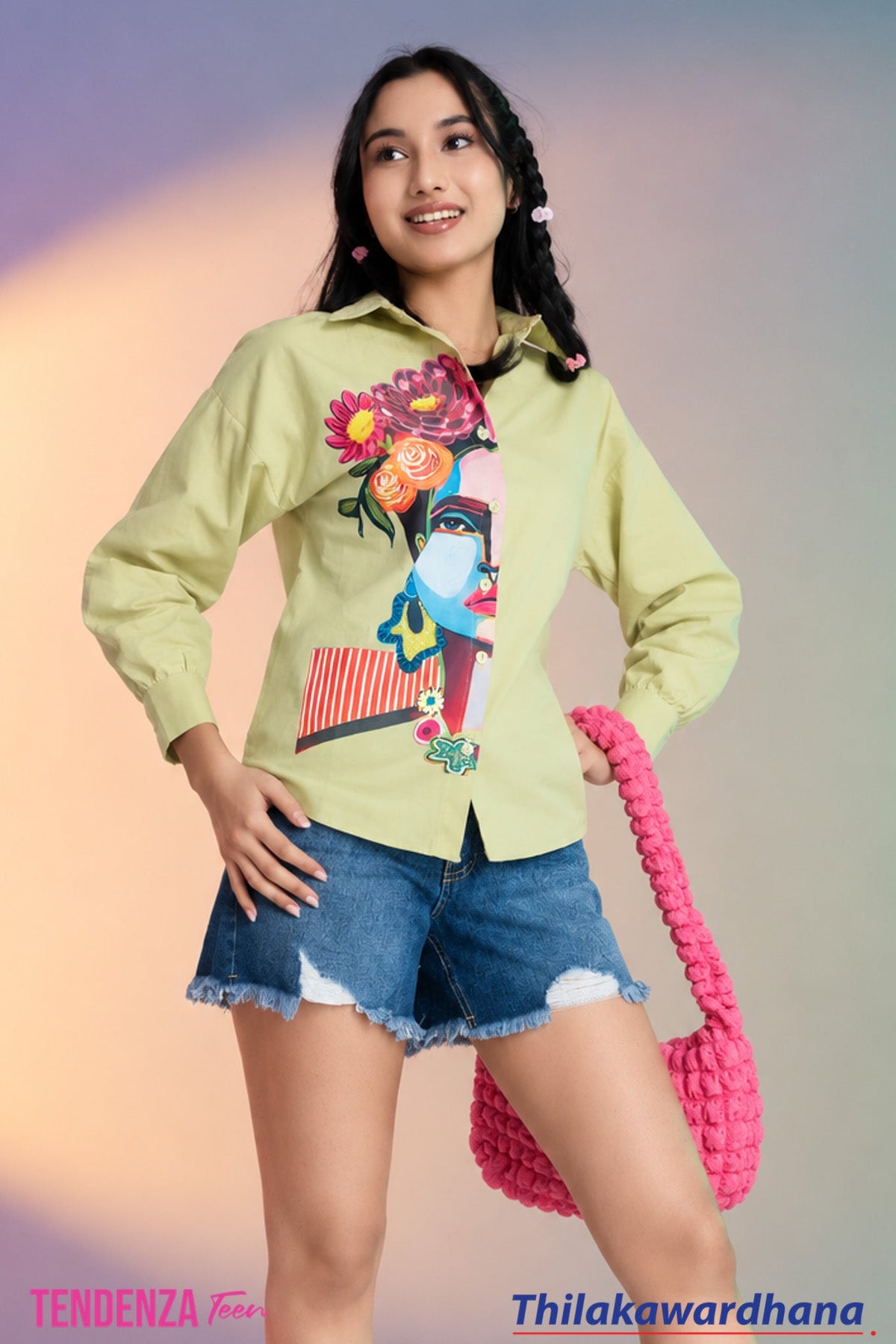 Tendenza Bloom Portrait DFT Shirt