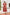Tendenza Contrast Trim Lace Floral Dress