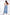 TESSA Vintage Wash Striped Denim Pant