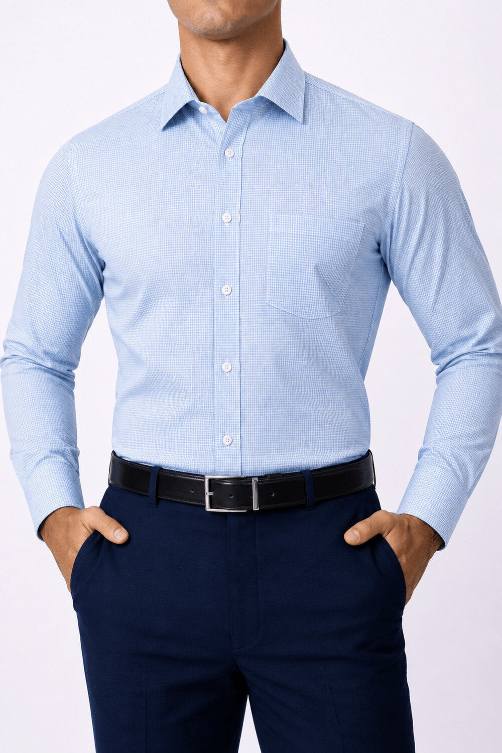 Emerald Long Sleeve Formal Slim Fit Shirt
